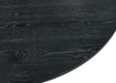 Jasper - Wide Round Dining Table - Black Lilola Home