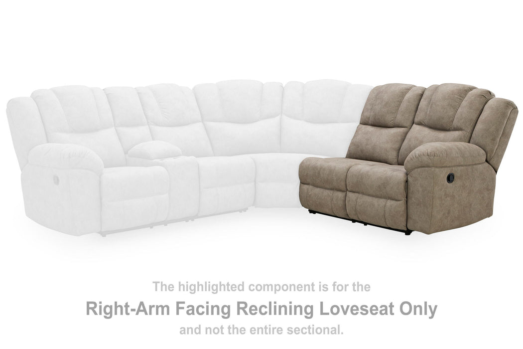 Pearce-Pike - RAF Reclining Loveseat - Birch Signature Design by Ashley®