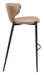 Lino - Barstool (Set of 2) - Brown Zuo Modern