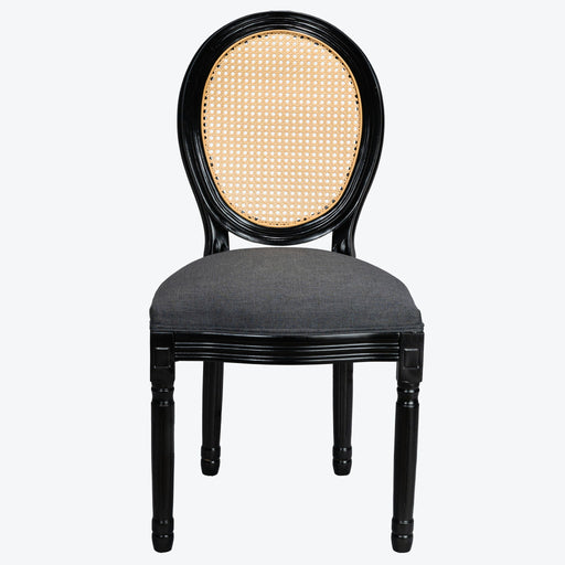 French Country Dining Chairs With Round Back (Set of 2) Home Essentials