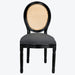 French Country Dining Chairs With Round Back (Set of 2) Home Essentials