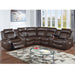 Power Motion Reclining Sectional Set With Console Home Essentials