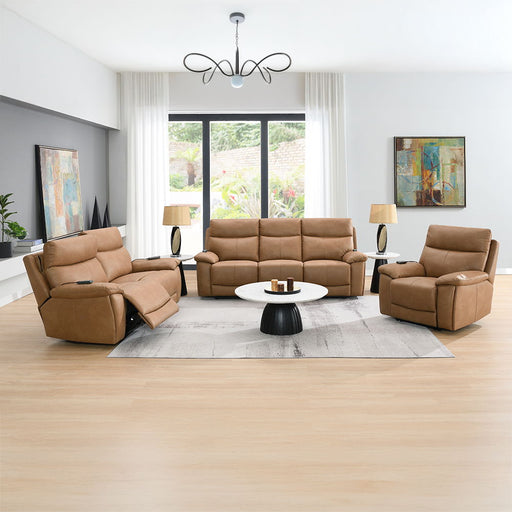 Chavis - Power Motion Sofa With USB & Power Headrest - Brown ACME
