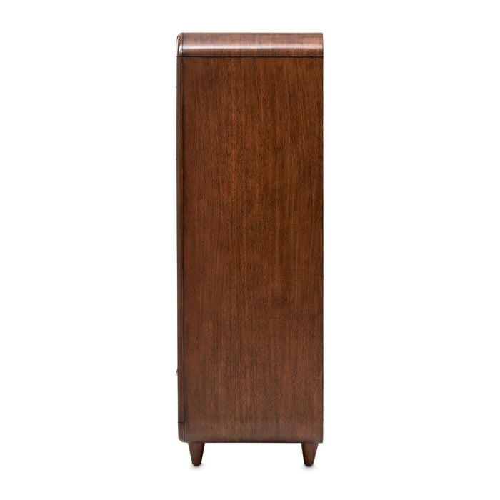 Mason Park - 5-Drawer Gentlemen's Chest - Umber