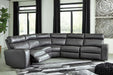 Samperstone - Power Reclining Sectional Signature Design by Ashley®