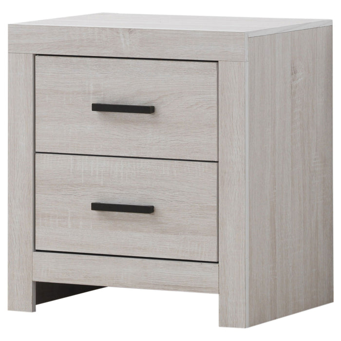 Brantford - 2 Drawer Nightstand Furniture Max