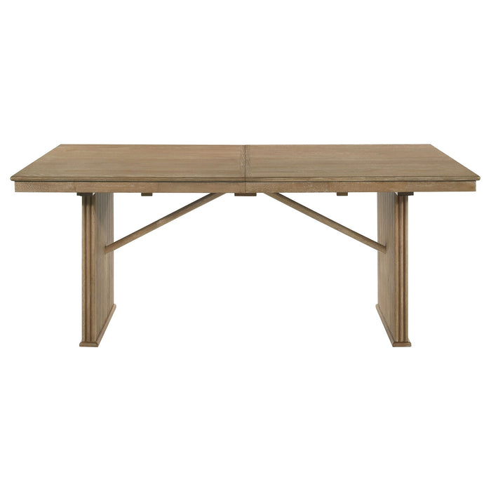 Dreydon - Extension Dining Table - Light Brown Furniture Max