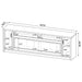 Nevada - Fireplace TV Stand With Flame Visualizer - Brown Furniture Max