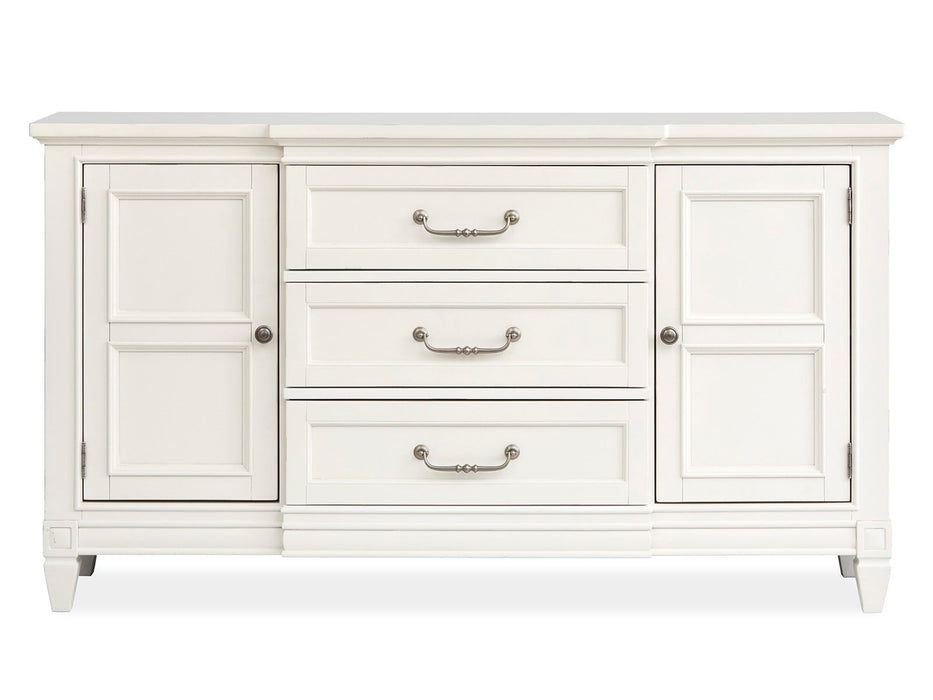 Willowbrook - Buffet - Egg Shell White Magnussen Furniture