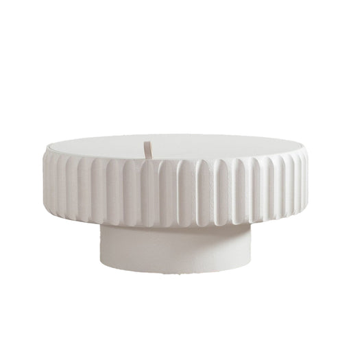 Fluted Storage Table With Lift Off Lid Home Essentials