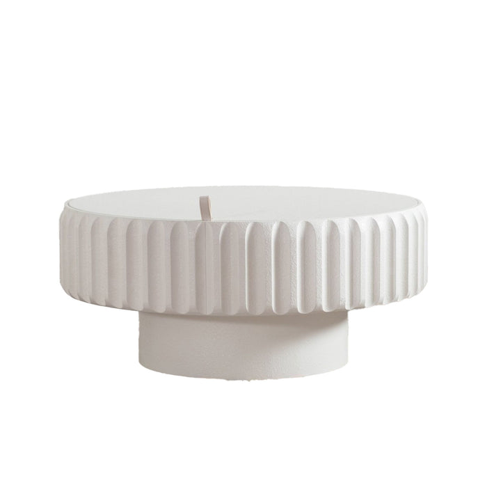 Fluted Storage Table With Lift Off Lid Home Essentials