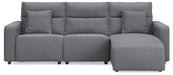 Modmax II - Reclining Sectional - Salt And Pepper Signature Design by Ashley®