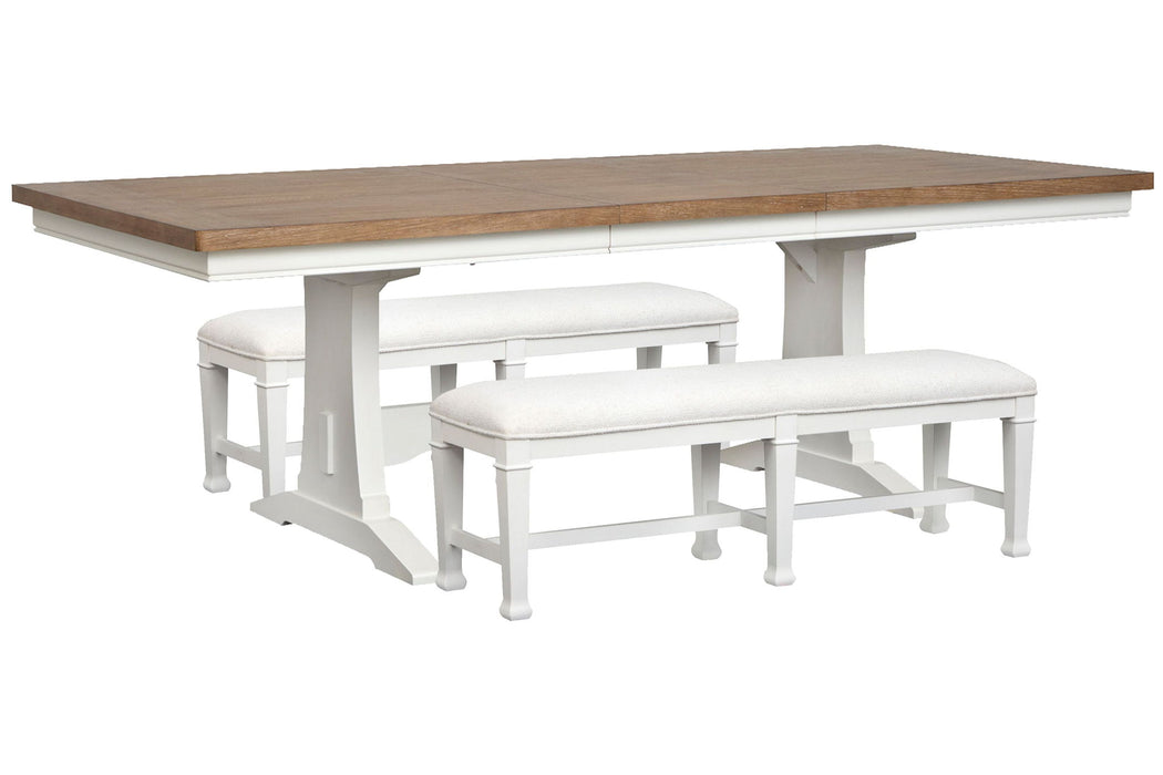Kingston - Extendable Rectangular Dining Table Set Magnussen Furniture