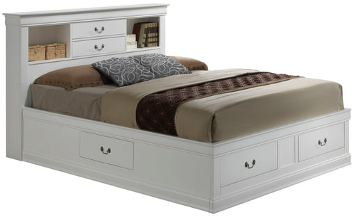 Traditional Style Bookcase Storage Bed Glory Furniture