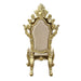 Desiderius - Side Chair (Set of 2) - Antique Gold & Hand-Painted Brown ACME