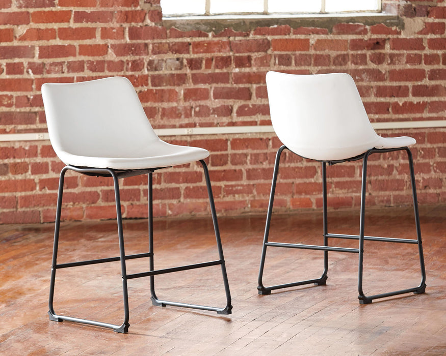 Centiar - Upholstered Barstool (Set of 2) Signature Design by Ashley®