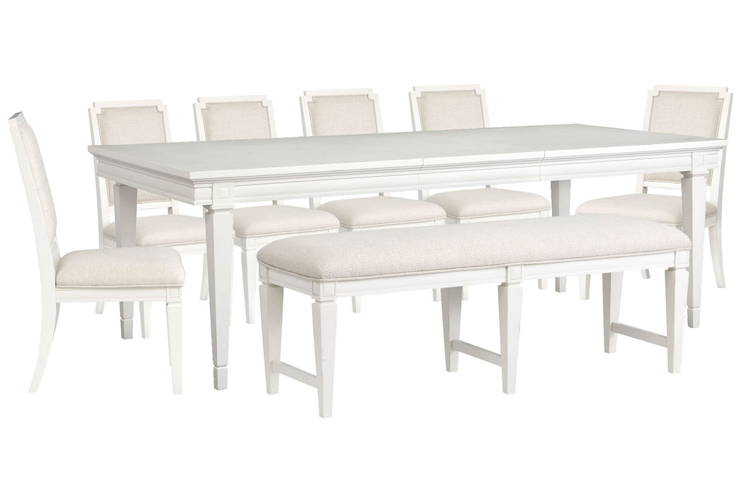 Willowbrook - Extendable Rectangular Dining Table Set Magnussen Furniture