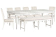 Willowbrook - Extendable Rectangular Dining Table Set Magnussen Furniture