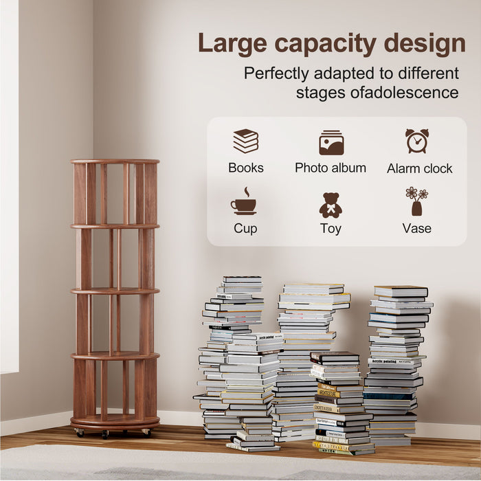 Multi Functional Double Layer Bookshelf Home Essentials
