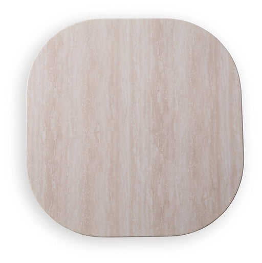 Dolan Creek - Square End Table - Beige / Brown Signature Design by Ashley®