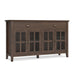 Artisan - Large 4 Door Sideboard Buffet - Brown Simpli-Home