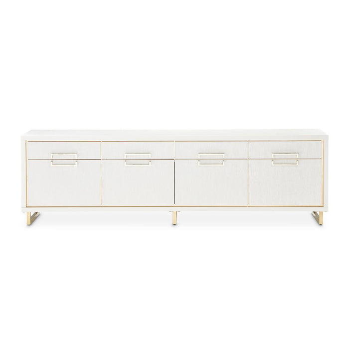 Palm Gate - Media Cabinet - Cloud White