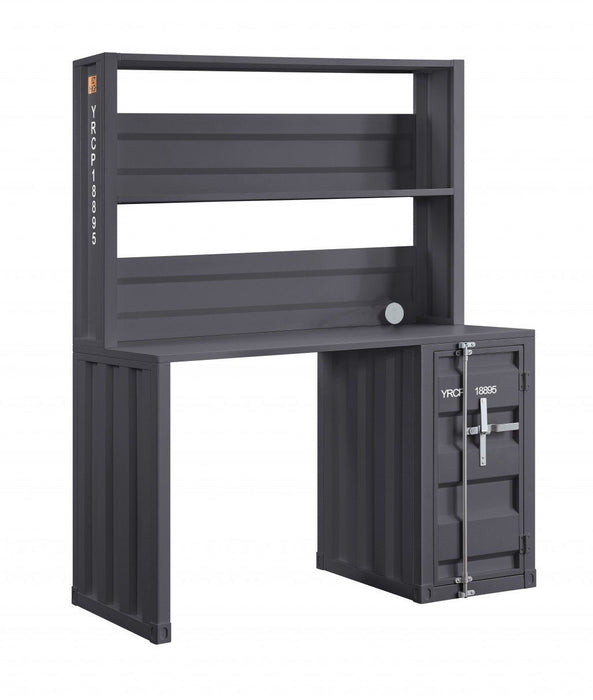 Iron Writing Desk - Gunmetal
