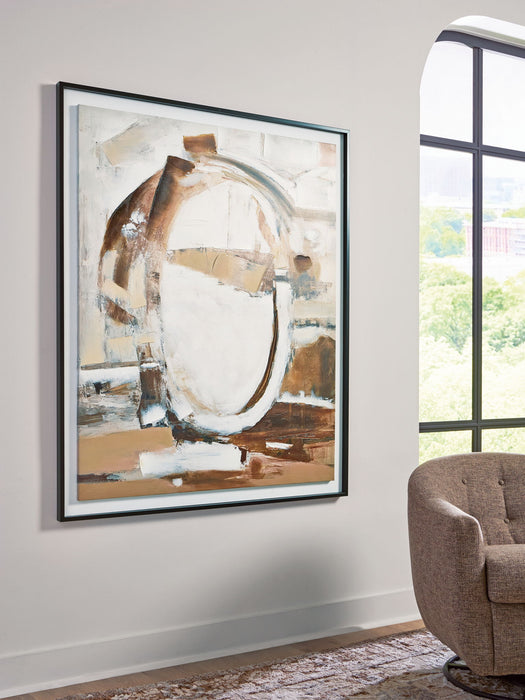 Bradlow - Wall Art - Brown / White / Black Signature Design by Ashley®