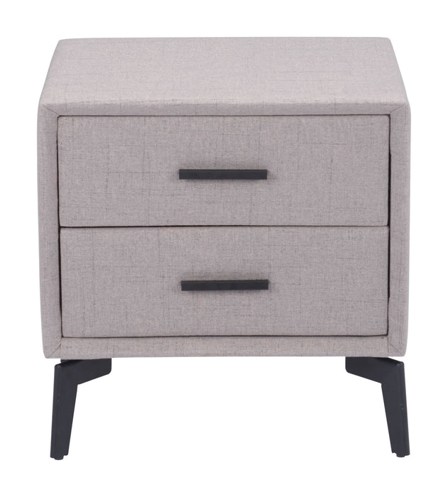 Halle - Side Table - Gray Zuo Modern