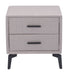 Halle - Side Table - Gray Zuo Modern