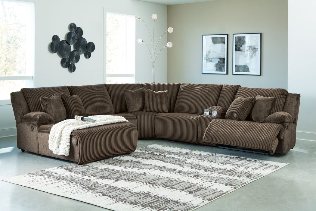 Top Tier - 6 Piece Reclining Sectional Signature Design by Ashley®