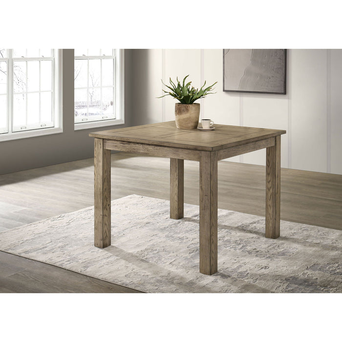 Cressley - Counter Height Dining Table - Light Oak Furniture Max