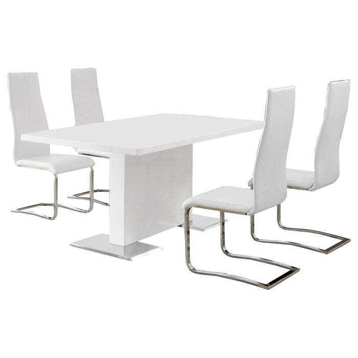 Wenzl - 5 Piece Dining Table Set