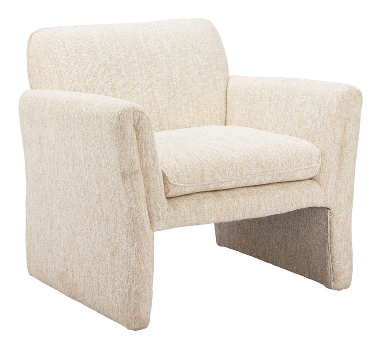 Dobra - Accent Chair - Oatmeal Beige