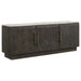 Metzger - 3 Door Sideboard Buffet - Gray Furniture Max