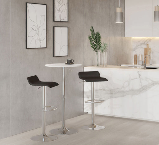 Ale - Contemporary Adjustable Barstool (Set of 2) Lumi Source