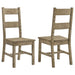 Cressley - Dining Side Chair (Set of 2) - Light Oak Furniture Max