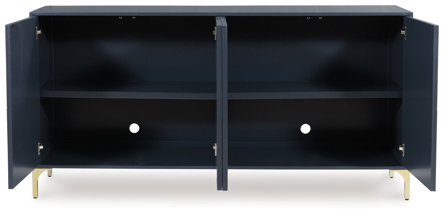Loirwick - Accent Cabinet - Dark Blue