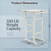 Bar-Height Outdoor Patio Table Home Essentials