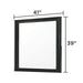 Opel - Bedroom Mirror - Black Matrix Furniture Group