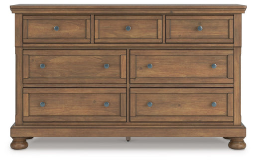 Feddinger - Dresser - Medium Brown Signature Design by Ashley®