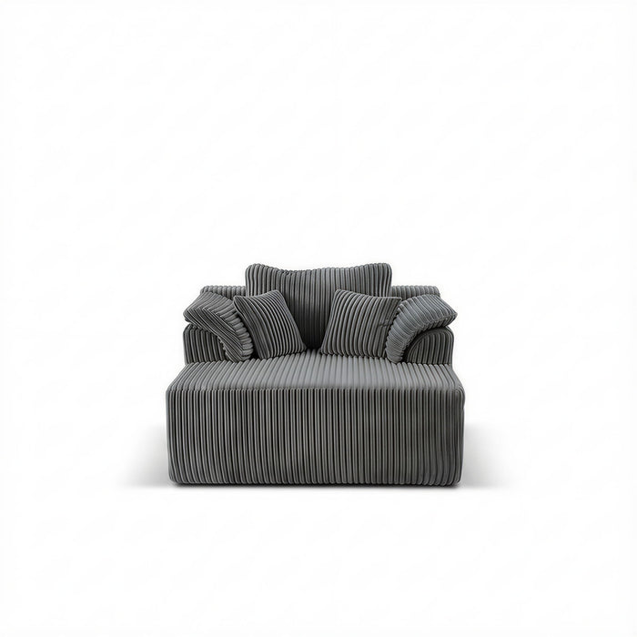 Chaise Lounge Chair, Deep Seat Sleeper Couch For Living Room Home Essentials