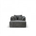 Chaise Lounge Chair, Deep Seat Sleeper Couch For Living Room Home Essentials