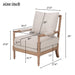 Upholstered Living Room Accent Chair Home Essentials