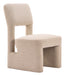 Dewey - Dining Chair (Set of 2) - Beige Zuo Modern