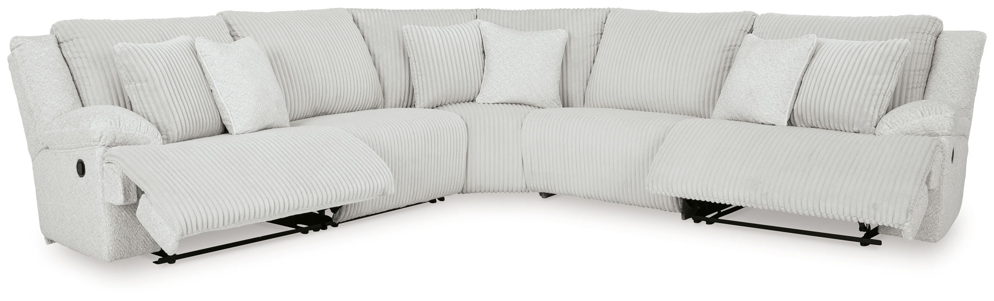 Top Tier - 5 Piece Reclining Sectional Signature Design by Ashley®