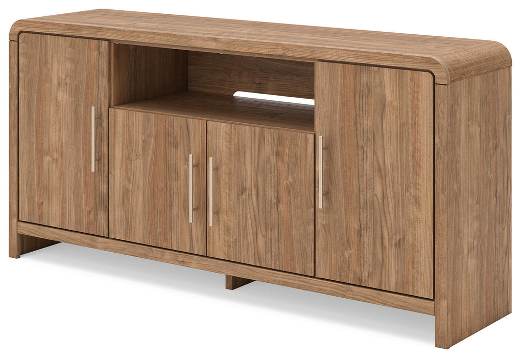 Dovander - Extra Large TV Stand - Brown Signature Design by Ashley®