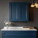 Shaker Wall Cabinet With Soft Close Hinges, Adjustable Shelves, Double Door Home Essentials