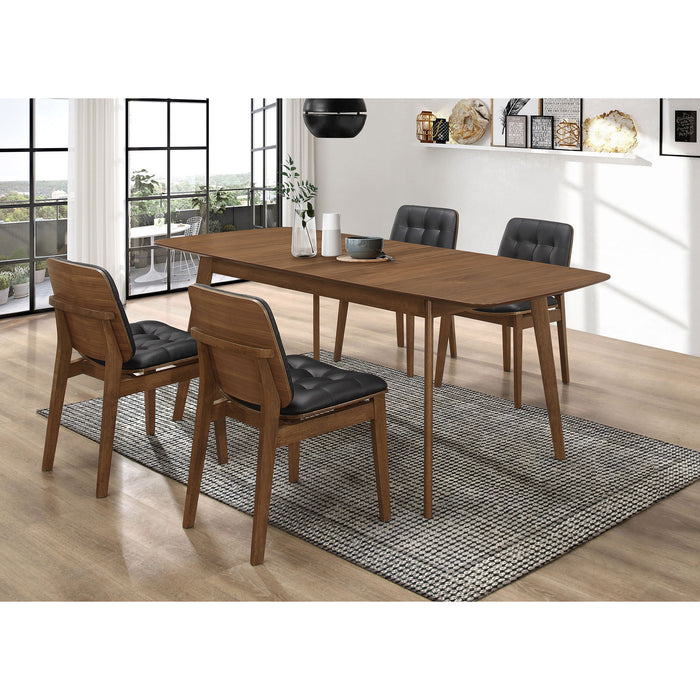 Draper - Rectangular Dining Set With Butterfly Leaf Furniture Max