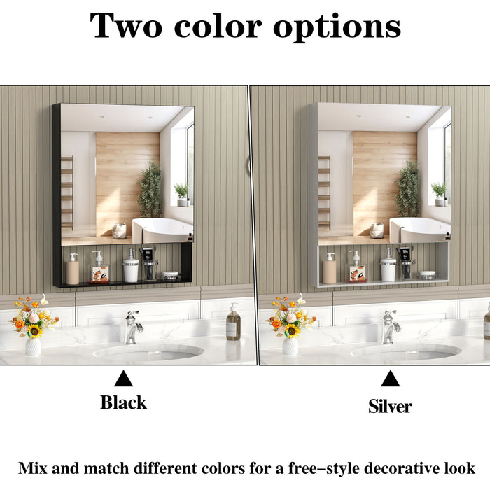 Medicine Cabinet With Mirror For Bathroom Home Essentials
